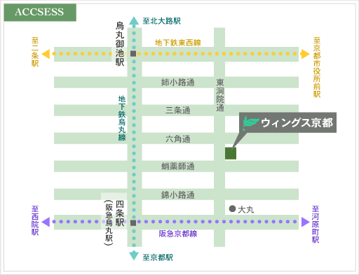 ウィングス京都地図